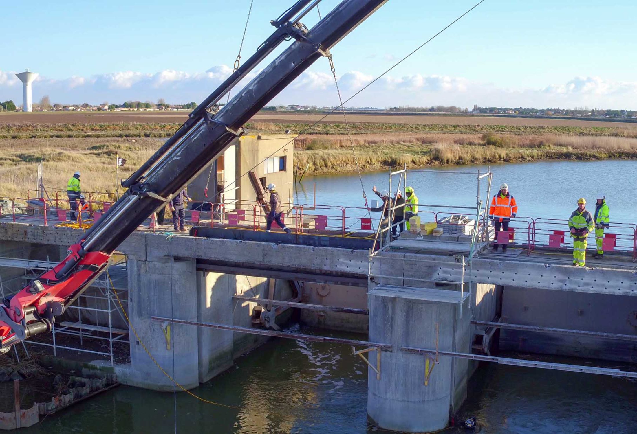 Barrage du Braud La Faute sur Mer (1)