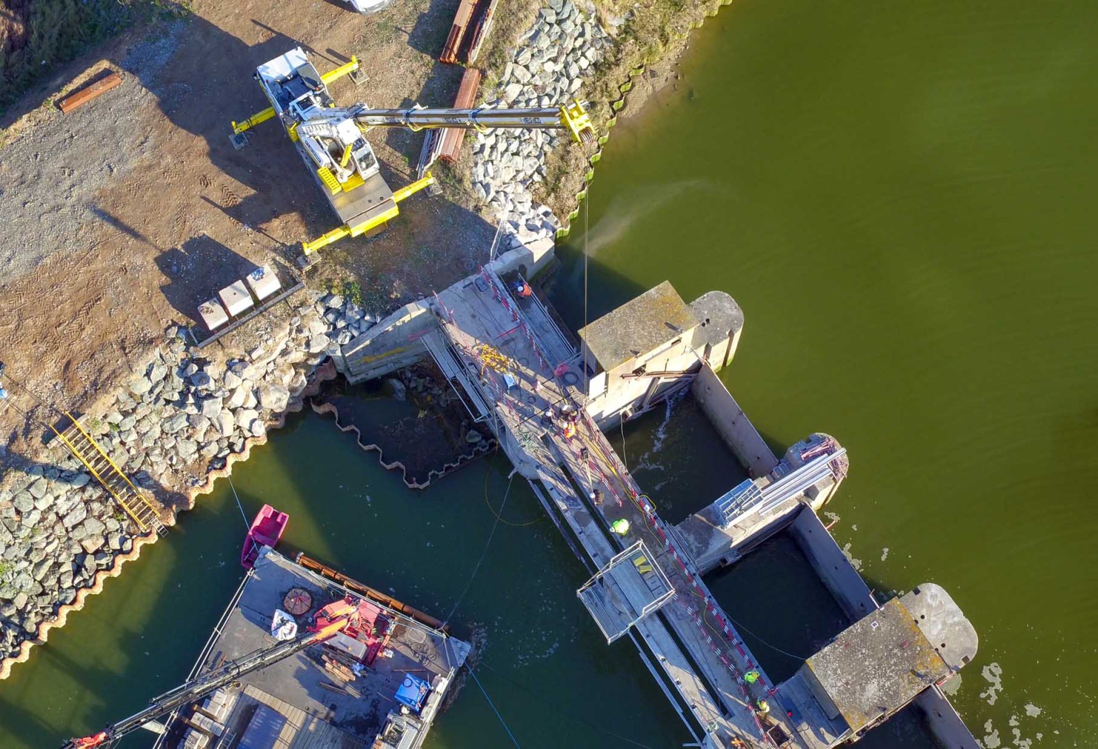 Barrage du Braud La Faute sur Mer (2)