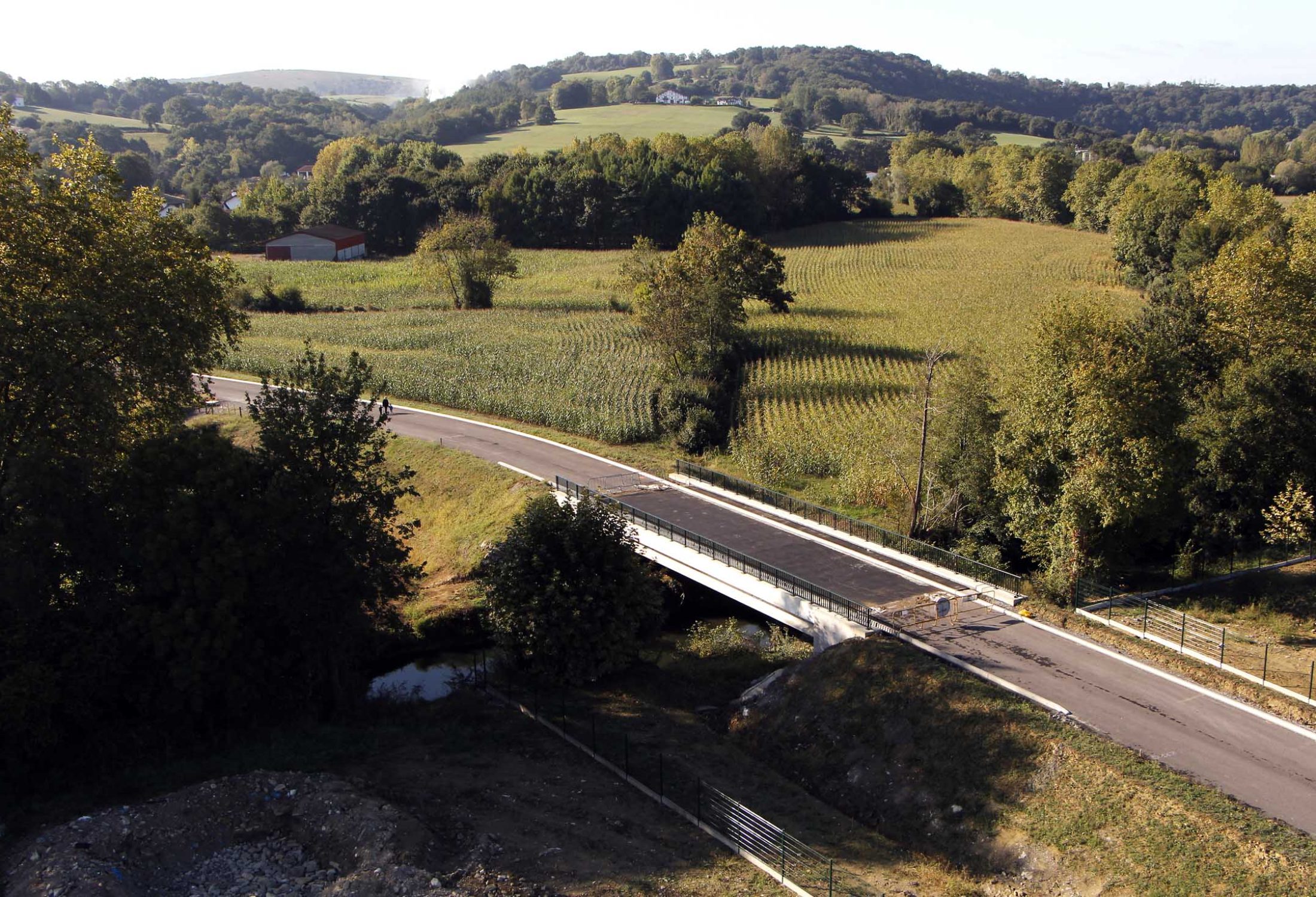 Pont Déviation RD8 Saint Palais (1)