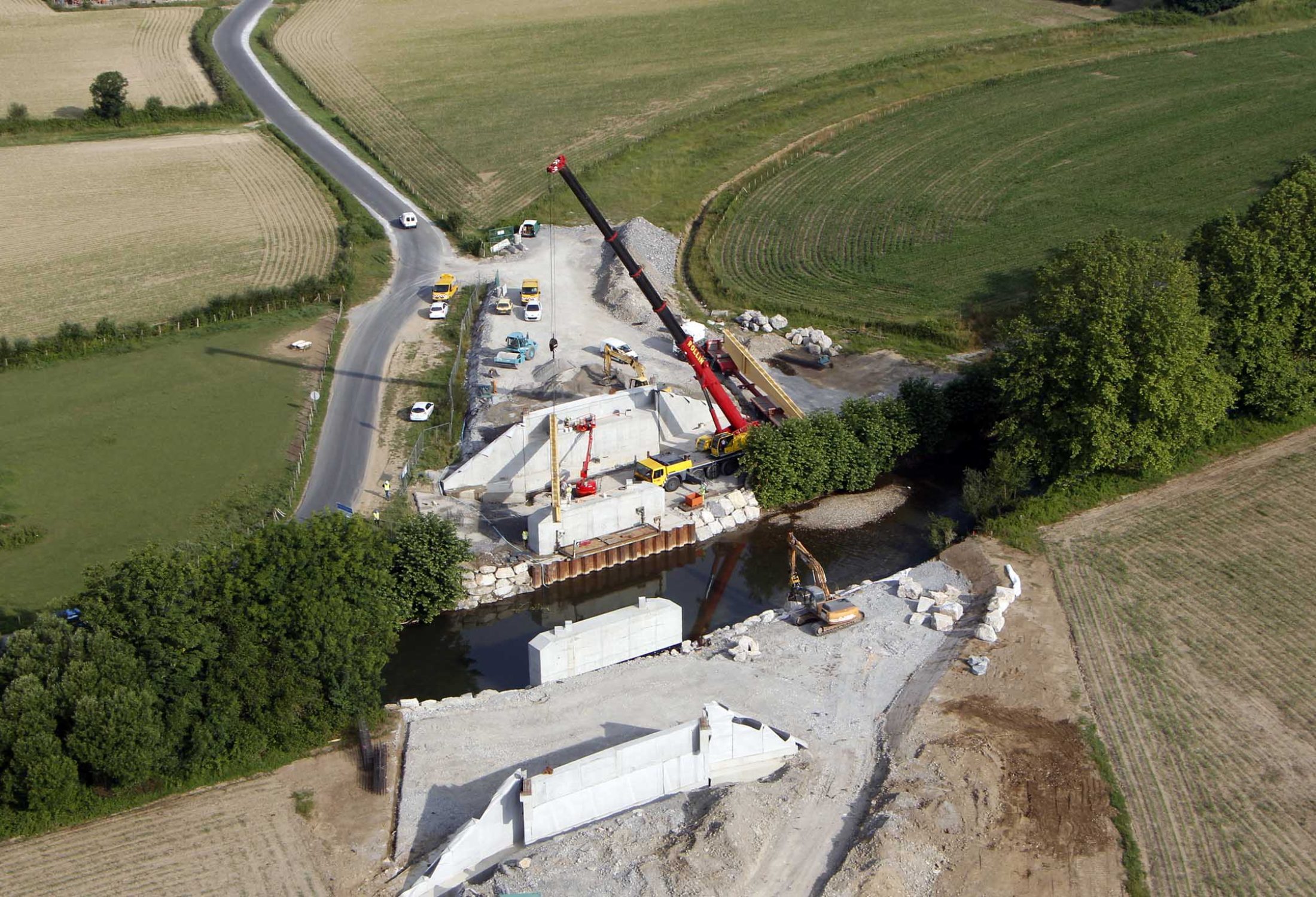 Pont amont déviation Saint¨Pée sur Nivelle (1)