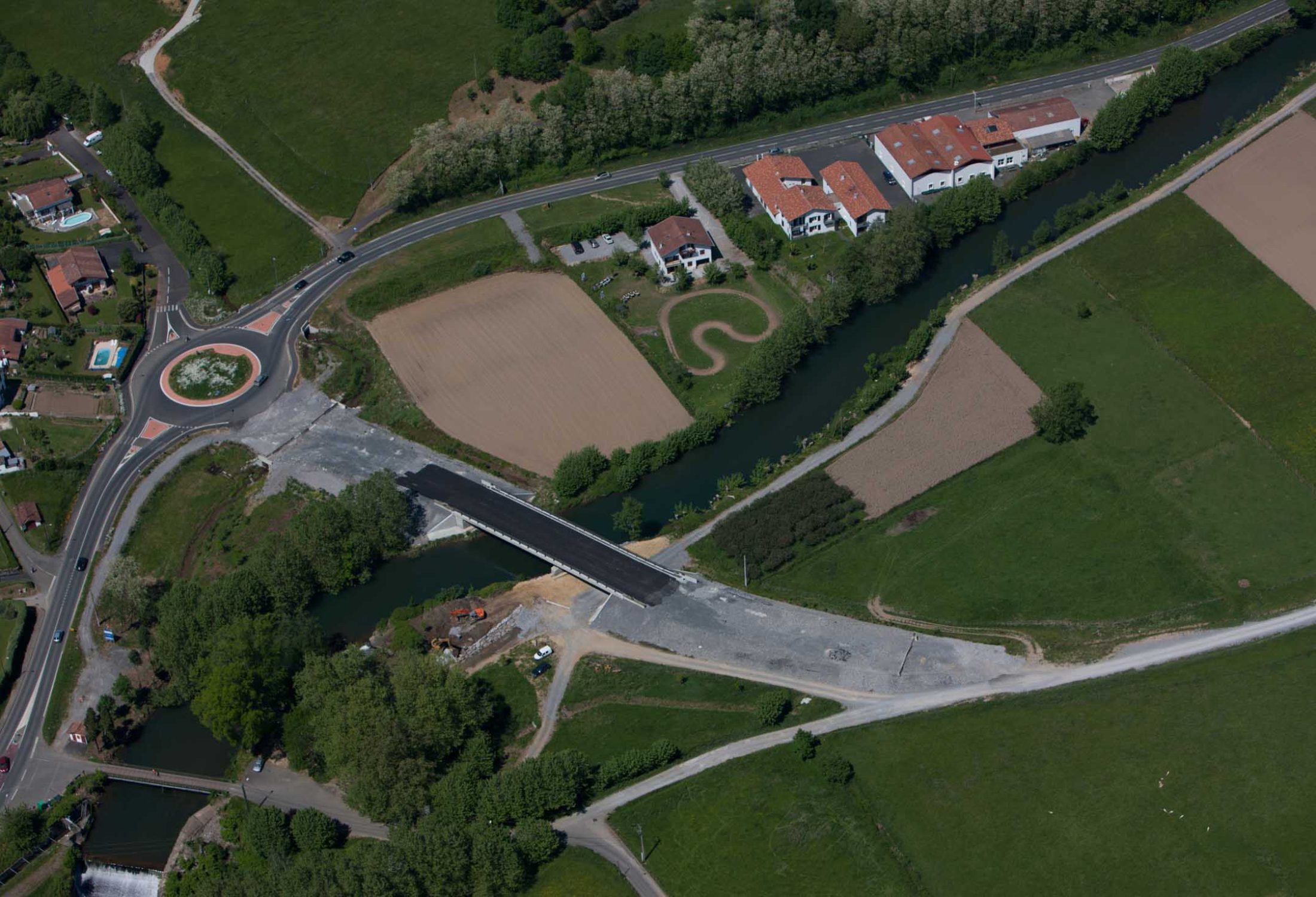 Pont aval déviation Saint Pée sur Nivelle (1)